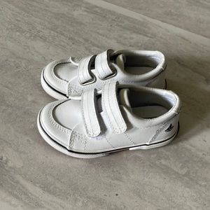 Sperry Top- Sider white leather sneakers